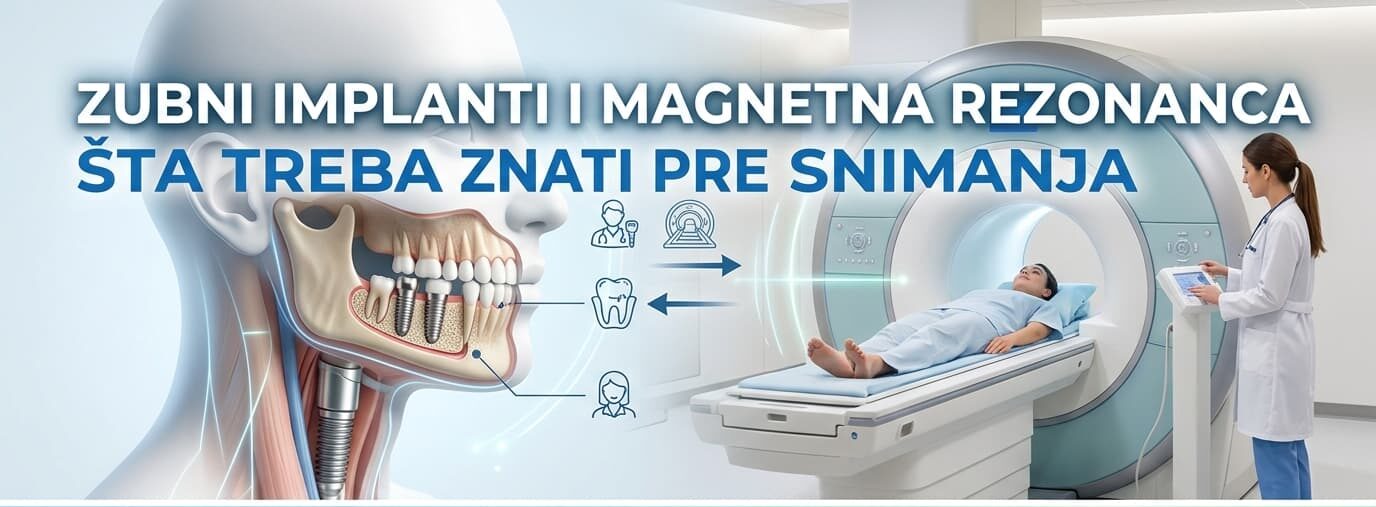 Zubni implanti i magnetna rezonanca