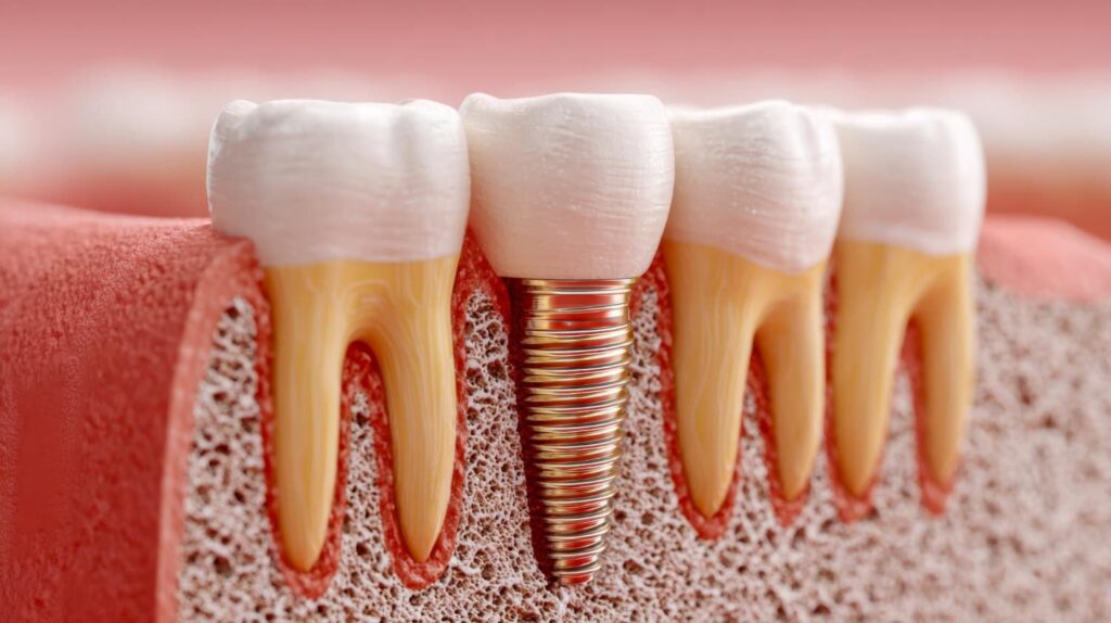 Struktura zubnih implanata